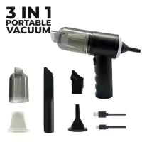 3 in 1 Vacuum Cleaner for Home and Car