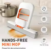 Mini Foldable Hands-Free Desktop Mop
